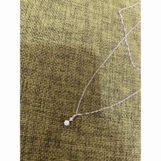 WG18K 0.17ct★スクリューチェーンダイヤネックレス