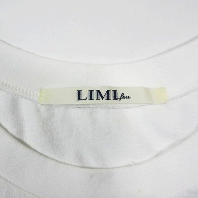 21AW LIMI feu クロック プリント オーバーサイズ Tシャツ 白