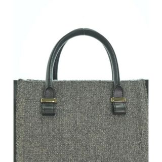 BELLMER ベルメール トートバッグ - グレーx黒 【古着】【中古】の通販