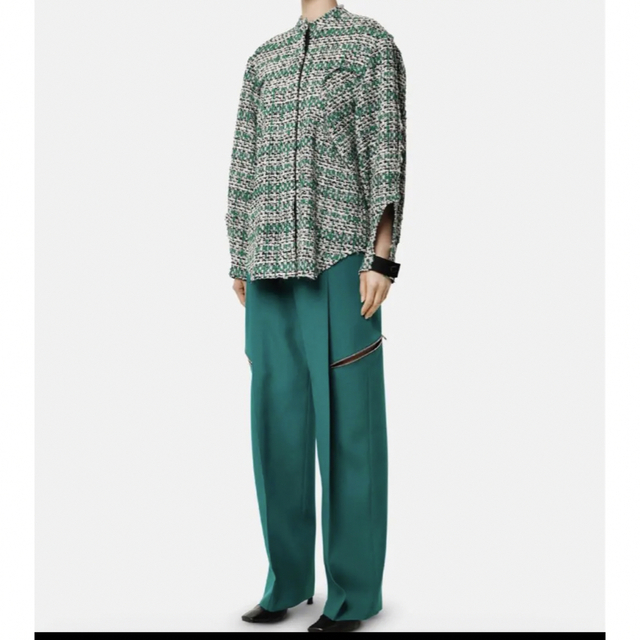 IRENE Color Gabardine Pants アイレネ パンツ 生まれのブランドで