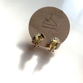 イエナ(IENA)のbergamot_works 牛 cow ウシ イヤリング ピアス アクセサリー(イヤリング)