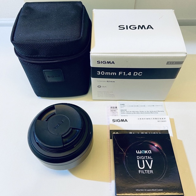 SIGMA(シグマ)のSIGMA 30mm F1.4 DC HSM Art A013 Nikon スマホ/家電/カメラのカメラ(レンズ(単焦点))の商品写真