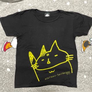 MINT NEKO×歌広場淳 ゴールデンボンバー コラボTシャツ 黒 ねこじろう(Tシャツ(半袖/袖なし))