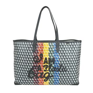 アニヤハインドマーチ(ANYA HINDMARCH)の新品 アニヤ ハインドマーチ ANYA HINDMARCH トートバッグ アイアム ア プラスティックバッグ ブラック(トートバッグ)