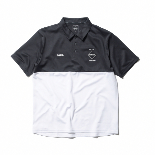 2022FCRB  S/S TEAM POLO   ブリストル　ポロシャツ　ブラック