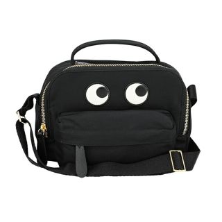 アニヤハインドマーチ(ANYA HINDMARCH)の新品 アニヤ ハインドマーチ ANYA HINDMARCH ショルダーバッグ アイズ ブラック(ショルダーバッグ)