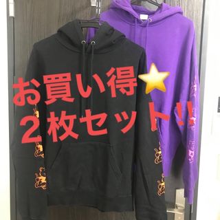 ロデオクラウンズ(RODEO CROWNS)のロデオクラウン ❤️お買得‼️2枚セット‼️ドルマンパーカー❤️ロディ君(パーカー)