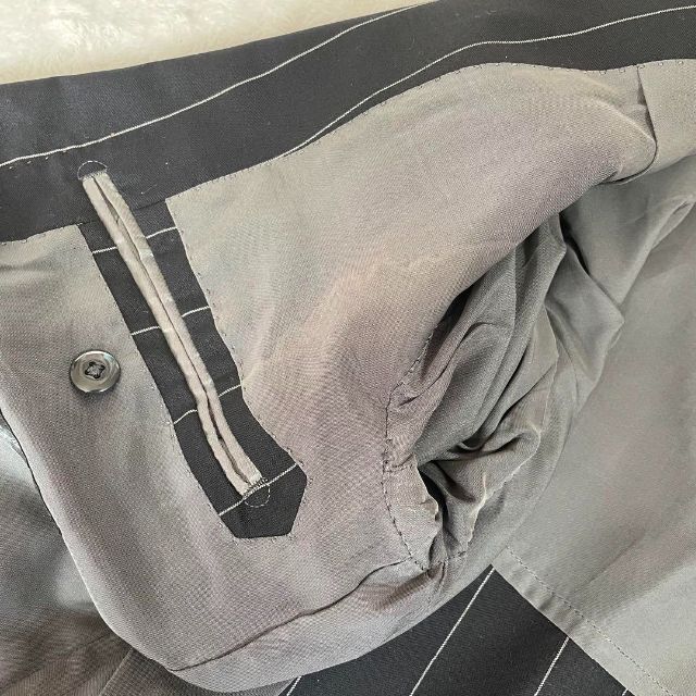 UNITED ARROWS セットアップスーツ ブラック ストライプ モヘヤ混 【激安】 mhsshockwavetherapy.ie