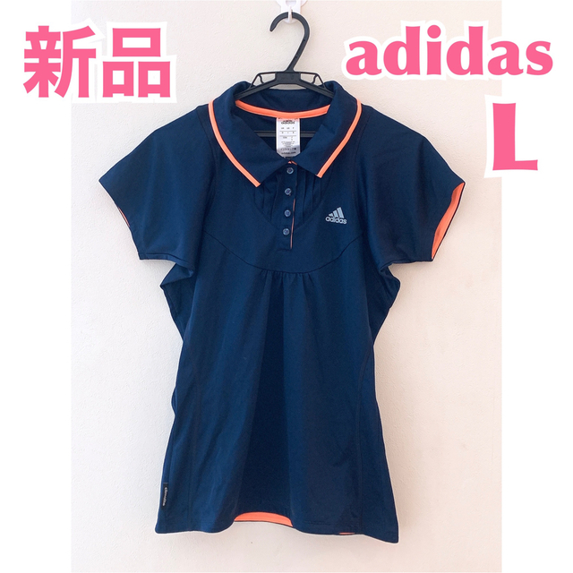 adidas(アディダス)の【新品】adidas アディダス　トレーニングスポーツテニスウェア　レディースL スポーツ/アウトドアのテニス(ウェア)の商品写真