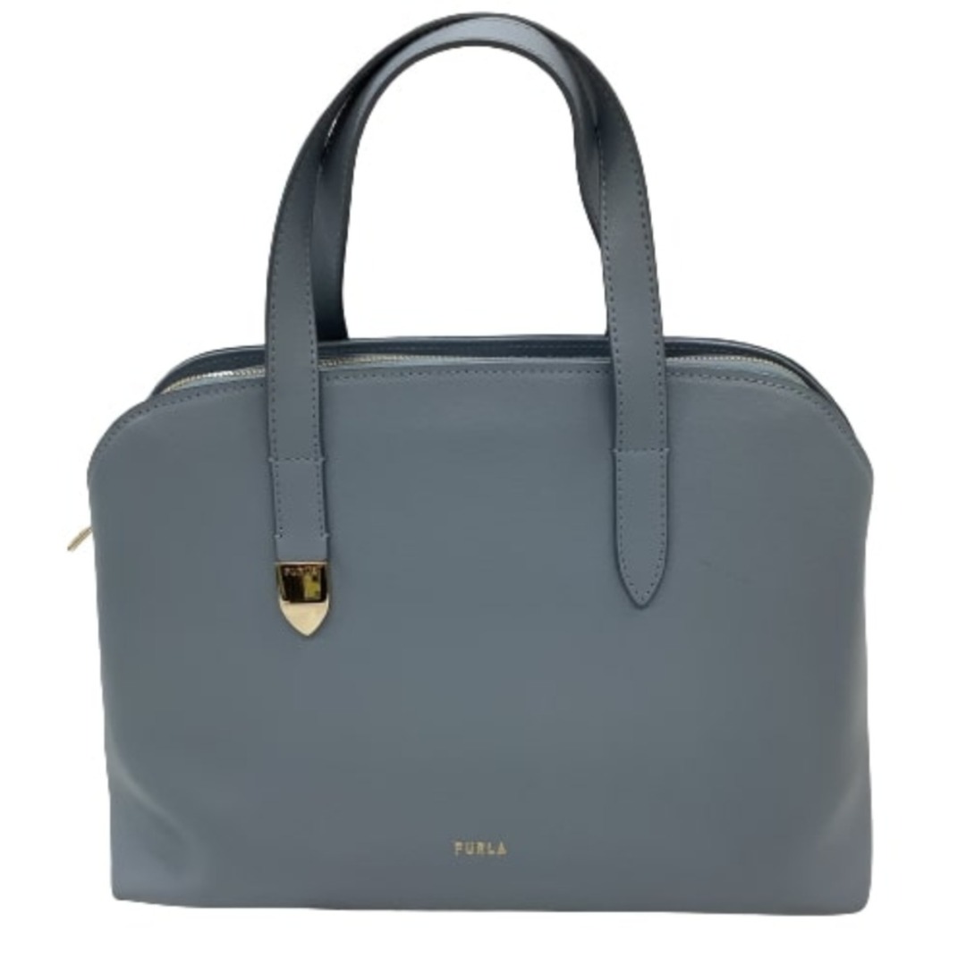 ♪♪FURLA フルラ レディース ２WAYバッグ ハンドバッグ ショルダーバッグ スカイブルーバッグ