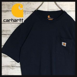 カーハート(carhartt)の【人気カラーネイビー】カーハート　半袖ポケットTシャツ　タグポケット　K117(Tシャツ/カットソー(半袖/袖なし))