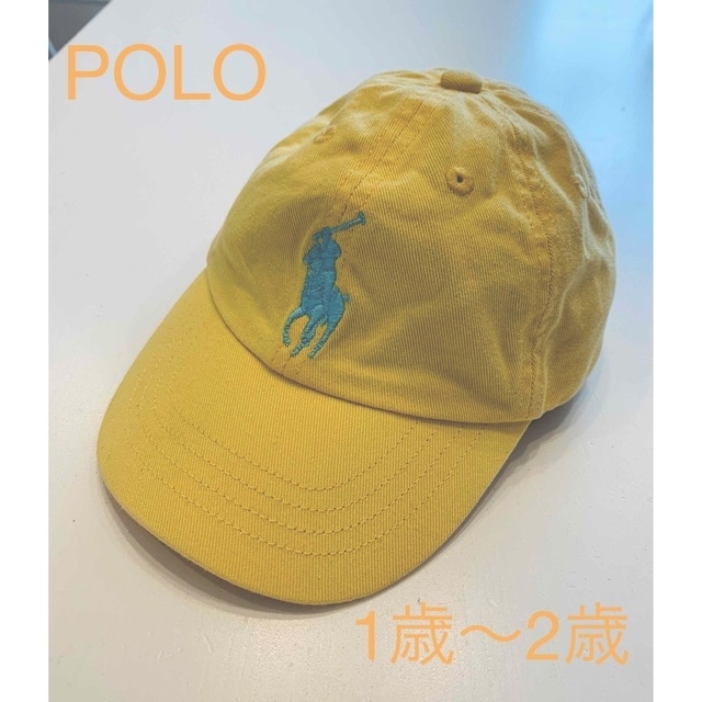 POLO RALPH LAUREN(ポロラルフローレン)のPOLO ベビー 帽子 キャップ 1歳 ラルフローレン キッズ/ベビー/マタニティのこども用ファッション小物(帽子)の商品写真