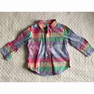 ベビーギャップ(babyGAP)の【新品未使用】gap baby カラーシャツ(シャツ/カットソー)