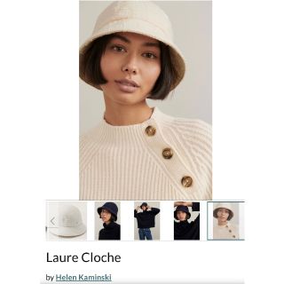 ヘレンカミンスキー ハットLaure アイボリー♡ オフホワイト 帽子 アシーナ