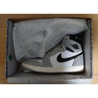 ナイキ(NIKE)の30.5cm Air Jordan 1 High OG White Cement(スニーカー)