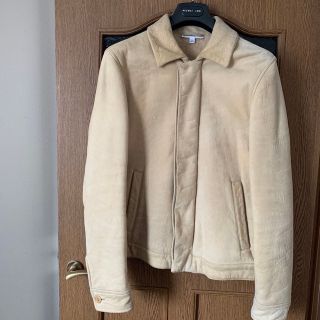 ヘルムートラング(HELMUT LANG)のHELMUT LANG レザーブルゾン(ブルゾン)