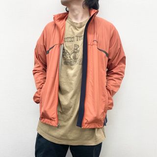 パタゴニア(patagonia)のレディース US古着 パタゴニア patagonia ジップアップ ジャケット 長袖 ワンポイント ロゴ 刺繍 84520 サイズ：ウーマンズ M レンガ色【中古】(その他)