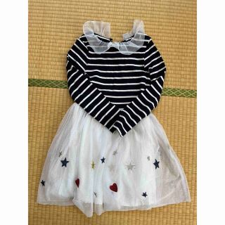 プチバトー(PETIT BATEAU)の女の子ワンピース(ワンピース)