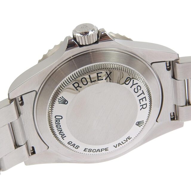 ROLEX(ロレックス)の【本物保証】 箱付 新品同様 ロレックス ROLEX シードゥエラー デイト メンズ 自動巻き オートマ 腕時計 黒文字盤 16600 D番 メンズの時計(腕時計(アナログ))の商品写真