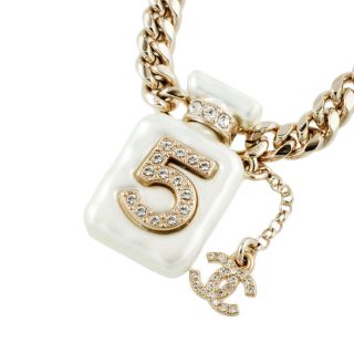 CHANEL　香水　ネックレス　美品　正規品　COCO　香水ビン　アクセサリー