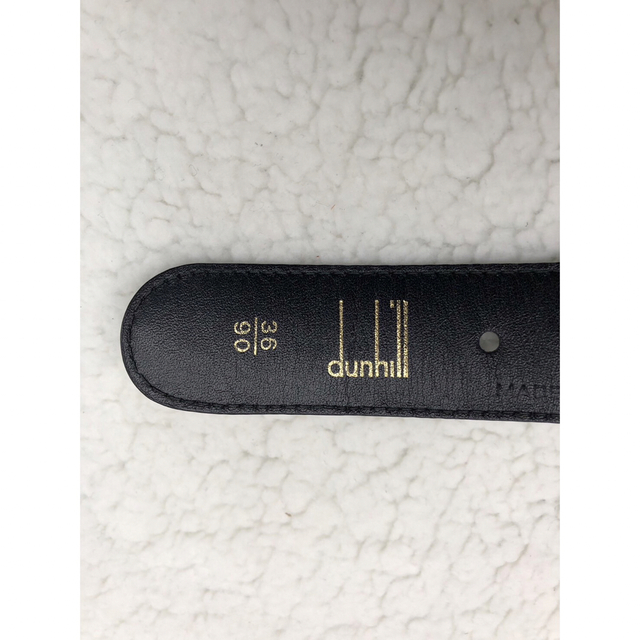 Dunhill(ダンヒル)のdunhillダンヒル　メンズ型押しレザー ベルト　美品 メンズのファッション小物(ベルト)の商品写真