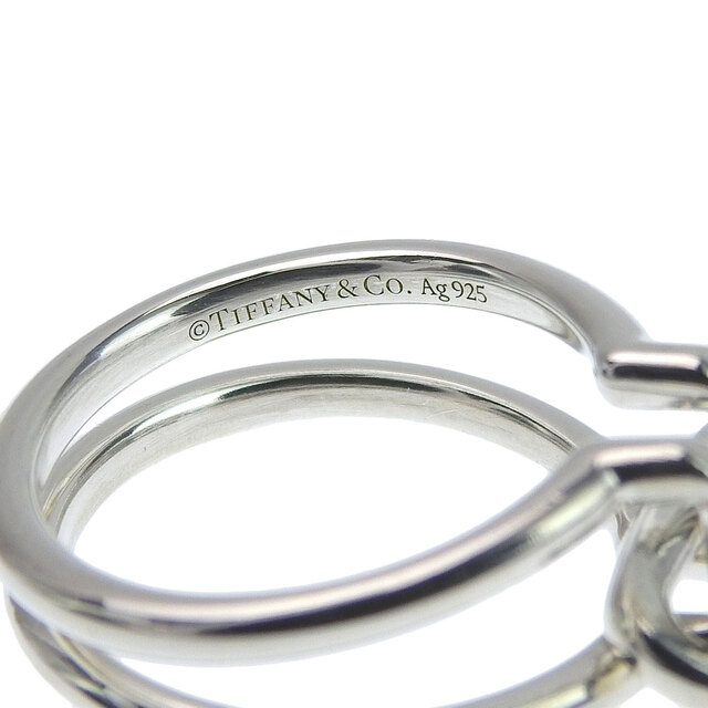 Tiffany & Co.(ティファニー)の【本物保証】 新品同様 ティファニー TIFFANY & Co. 2ロウリング 指輪 シルバー925 12号 シンプル レディースのアクセサリー(リング(指輪))の商品写真