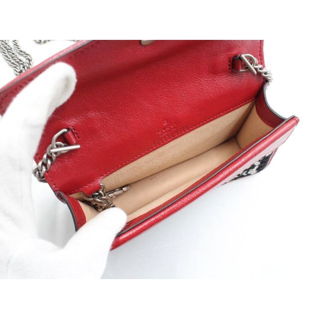 極美品! GUCCI★グッチ ディオニュソス GGツイード スーパー ミニバッグ