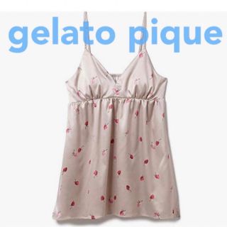 完売品⭐️新品未使用gelato piqueストロベリーロゴサテンキンチャク