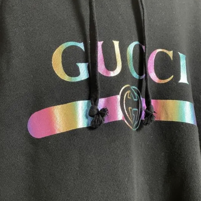 Gucci - GUCCI ロゴパーカーの通販 by saki's shop｜グッチならラクマ