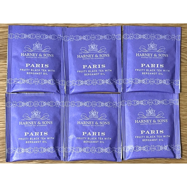 ハ－ニ－&サンズ　「PARIS / パリ」  個包装ティーバッグ 6個 食品/飲料/酒の飲料(茶)の商品写真