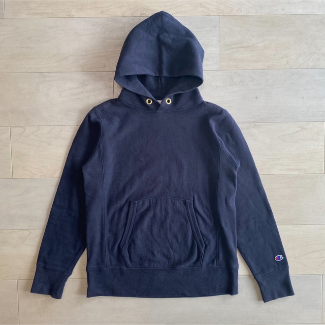 Champion REVERSE WEAVE  ネイビーパーカー フーディーレディース