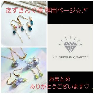 あずきんぐ様 専用ページ✩.*˚の通販 by Fluorite in quartz°｜ラクマ