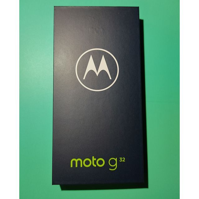 新品未開封 モトローラ moto g32 サテンシルバー