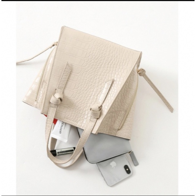 SNIDEL(スナイデル)のミニサイドファスナーハンドバッグ レディースのバッグ(ハンドバッグ)の商品写真