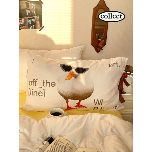 Collect+ animal pillow cover 動物柄 枕カバー  インテリア/住まい/日用品の寝具(枕)の商品写真