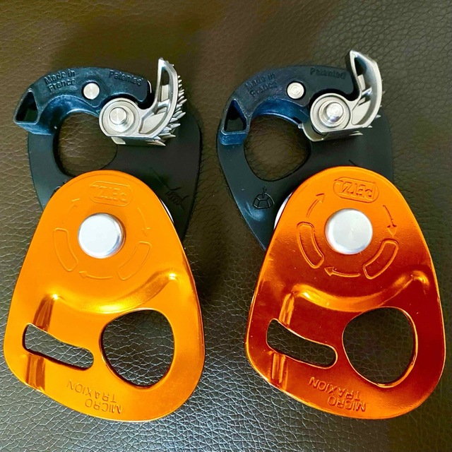 ペツル PETZL マイクロトラクション P53 2個 NEW 10535円引き www.gold