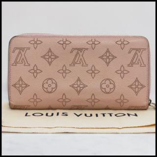 ルイヴィトン(LOUIS VUITTON)の【お値下不可】ルイヴィトン M61868 マヒナ　ジッピーウォレット マグノリア(財布)