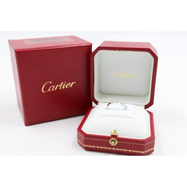 Cartier(カルティエ)のCartier★カルティエ マイヨン パンテール 4Pダイヤ リング 750WG レディースのアクセサリー(リング(指輪))の商品写真
