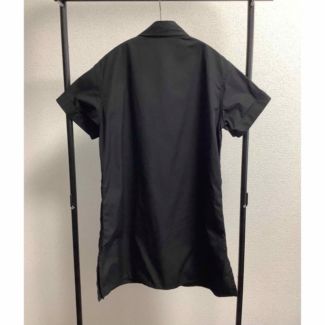 Yohji Yamamoto(ヨウジヤマモト)のYOHJI YAMAMOTO +NOIR 半袖シャツ レディースのトップス(シャツ/ブラウス(半袖/袖なし))の商品写真