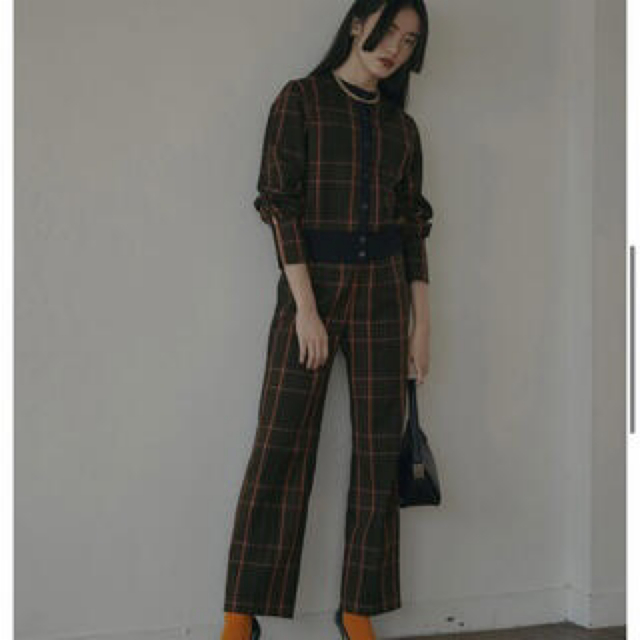 CHEERFUL CHECK PANTS \u0026 TOP 2点セットアップ