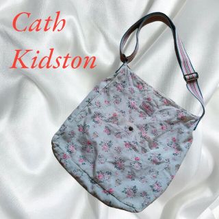 キャスキッドソン(Cath Kidston)のCath Kidston　キャスキッドソン　布　ショルダーバッグ　花柄(ショルダーバッグ)