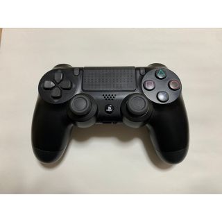 プレイステーション4(PlayStation4)のPS4 コントローラー　ブラック　ジャンク品(その他)