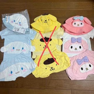 キッズズー(kid’s zoo)のサンリオ　３点セット(Ｔシャツ)