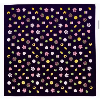 宮本 風呂敷 おかみさんの大風呂敷/和菓子 70×70cm 6330(和装小物)