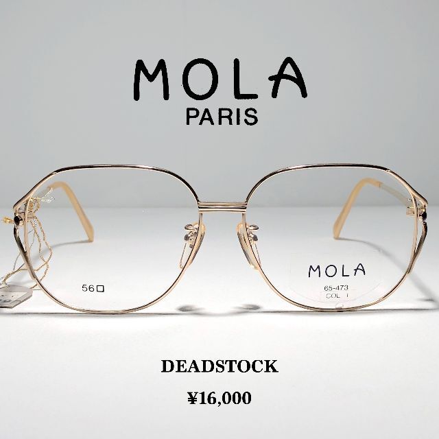 ◆ MOLA PARIS ◆ ヴィンテージ宝飾レディースメガネフレーム