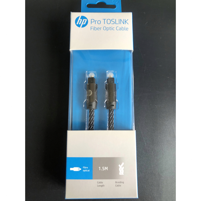 HP(ヒューレットパッカード)のHP Pro Toslink Fibre Optic Cable 15M スマホ/家電/カメラのオーディオ機器(その他)の商品写真