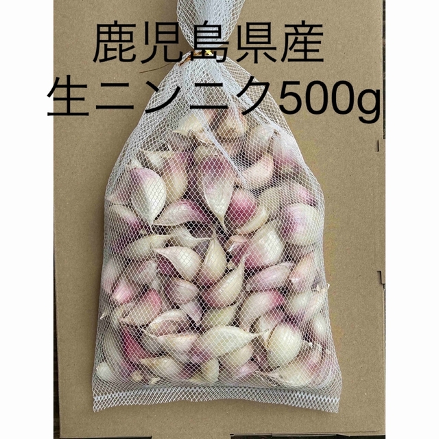 生ニンニク500g  鹿児島県産 食品/飲料/酒の食品(野菜)の商品写真