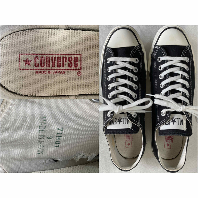 日本製 CONVERSE ALL STAR J OX US9 / 27.5cm