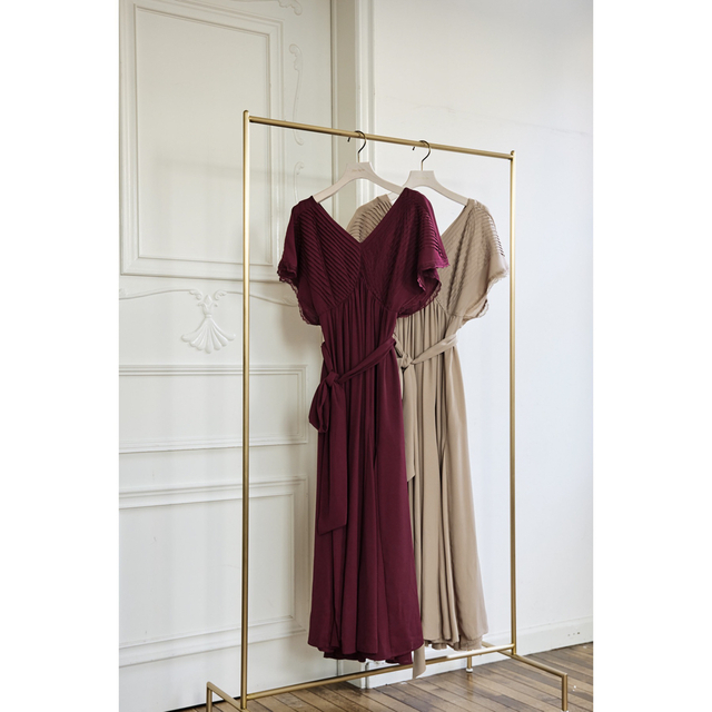 極美品　ハーリップトゥBon Voyage Belted Long Dress