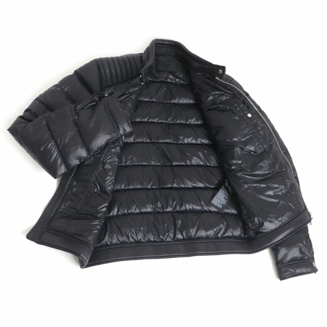 極美品□2020年製 PRADA/プラダ SGB608 トライアングルロゴ/三角ロゴ